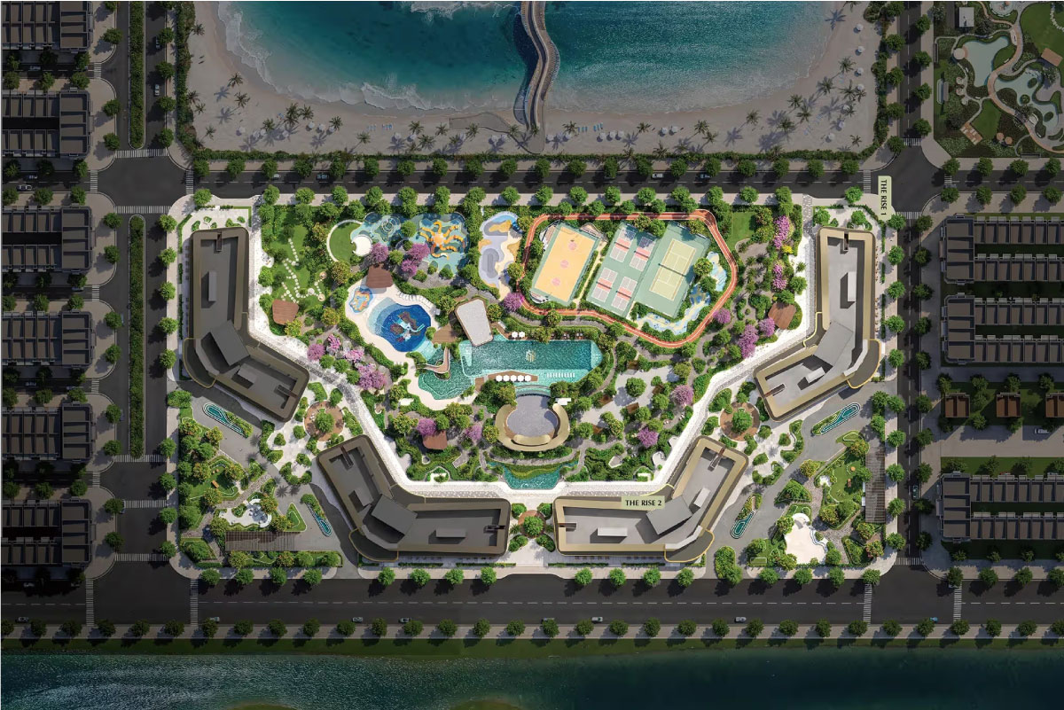 Mặt bằng tổng thể LUMIÈRE Ocean Crest Ocean Park 2