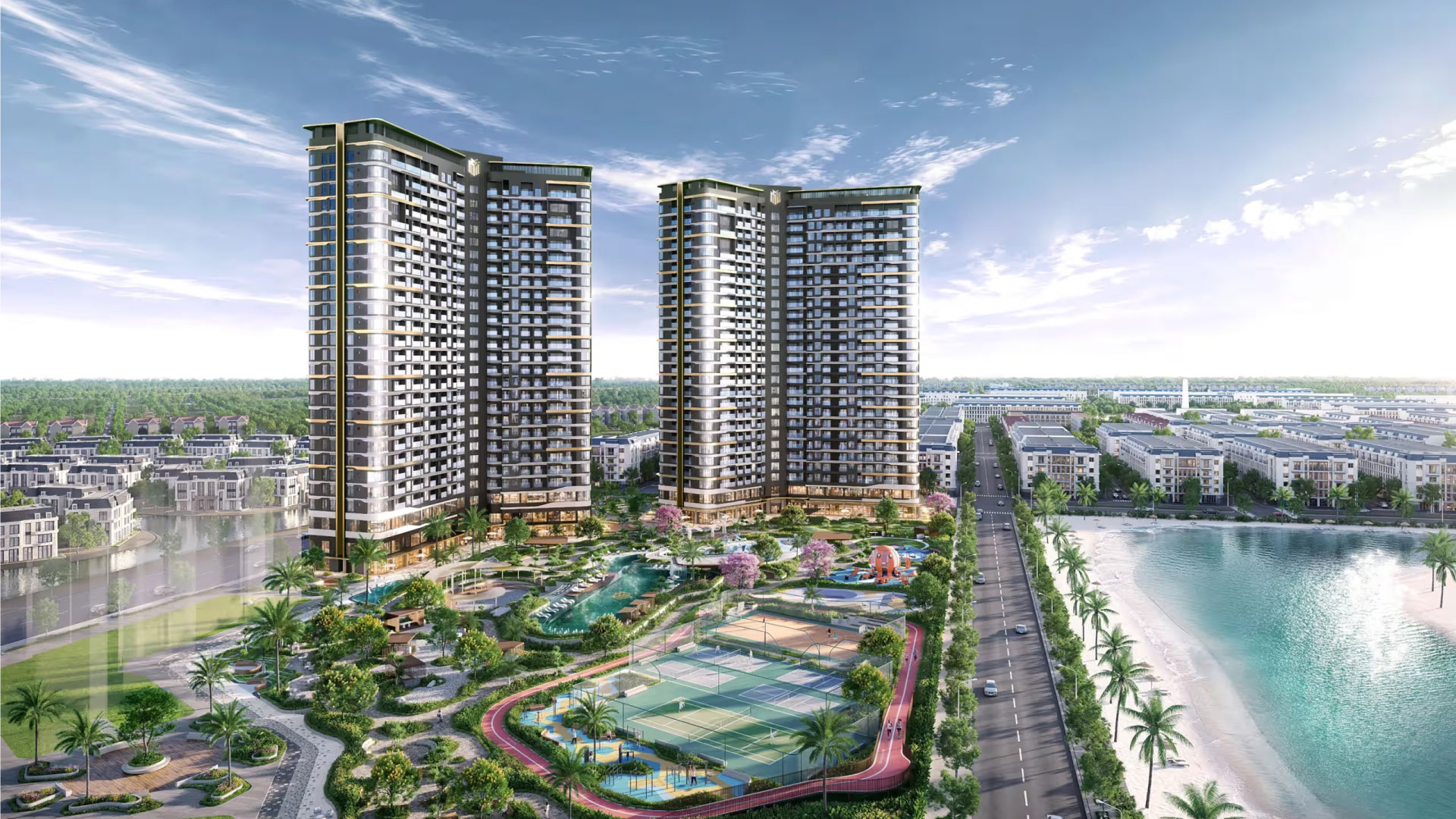 phối cảnh dự án LUMIÈRE Ocean Crest Ocean Park 2